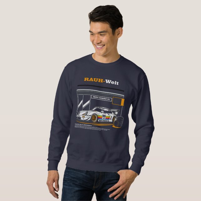 Sweatshirt Garage RWB Rauh Welt RWB Voiture de course (Devant entier)