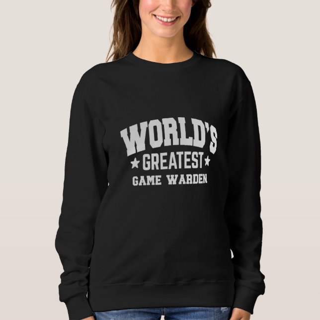 Sweatshirt Garde-chasse Plus Grand Thème de Décoration 2ème   (Devant)