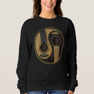 Sweatshirt Garde de guitare Ying Yang Guitariste Guitare Guit