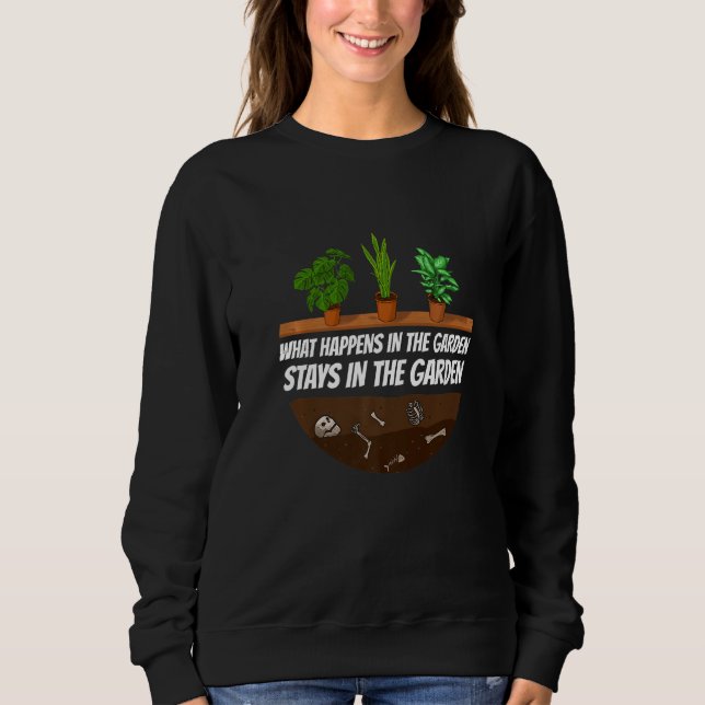 Sweatshirt Gardener  Gardening  3 (Devant)