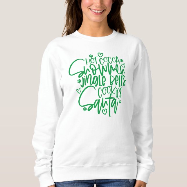 Sweatshirt Gardez ou concevez votre propre -Sweat Shirt (Devant)