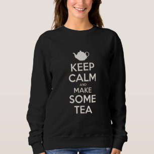 Sweatshirt Gardez votre calme - faites du thé