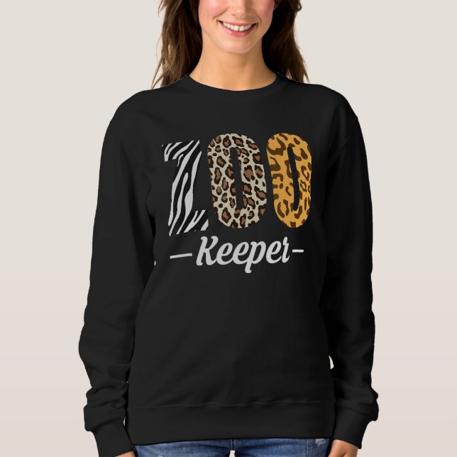 Sweatshirt Gardien animal Zookeeper (Devant)