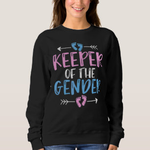 Sweatshirt Gardien De Genre Mignonne Genre Révéler Baby Showe