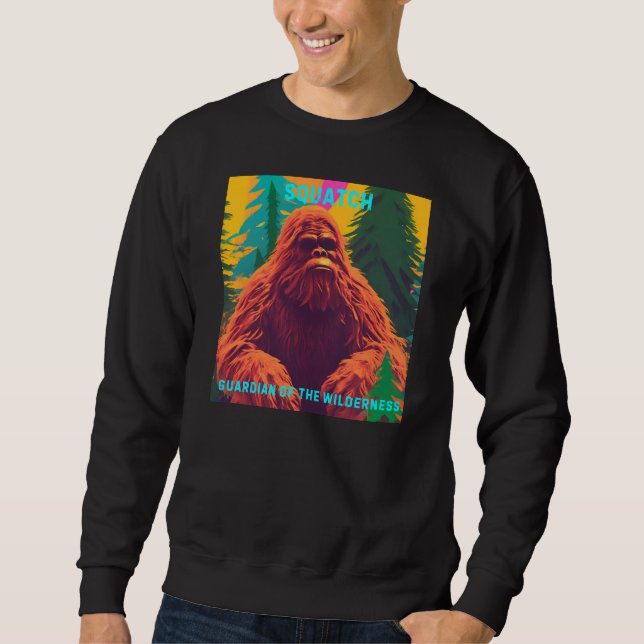 Sweatshirt Gardien de Squatch du désert (Devant)