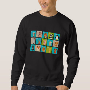 Sweatshirt Gardien de zoo animalier graphique mignon amateur