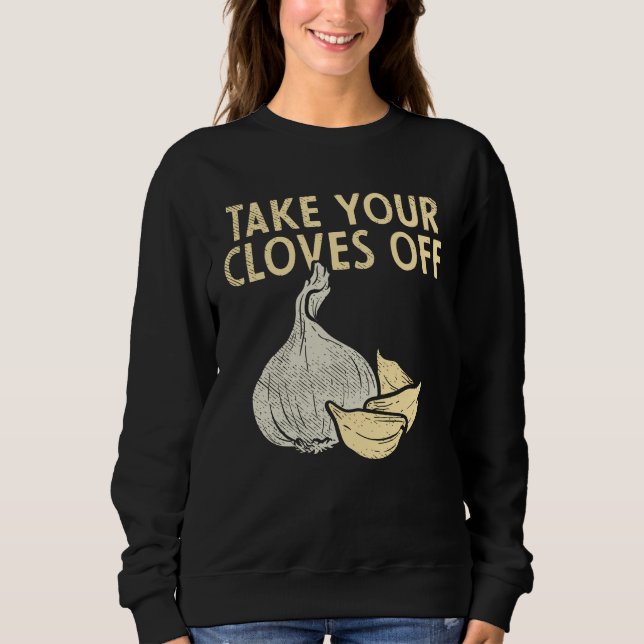Sweatshirt Garlic Plant (Devant)