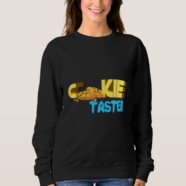 Sweatshirt Gâteau Et Biscui Pain D'Épice Cookie Monster Café (Devant)