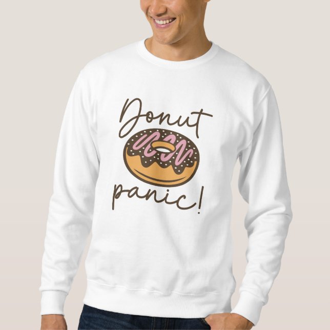 Sweatshirt Gâteau Panique (Devant)