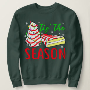 Sweatshirt Gâteaux de Noël Debbie-Becky-Jen Little Tis'