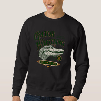 Sweatshirt Gator Lutte contre l'alligator du crocodile Combat