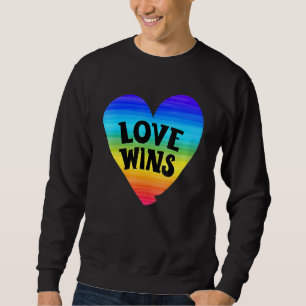 Sweatshirt Gay pride Rainbow Loin gagne Lgbtq Csd Gay Drapeau