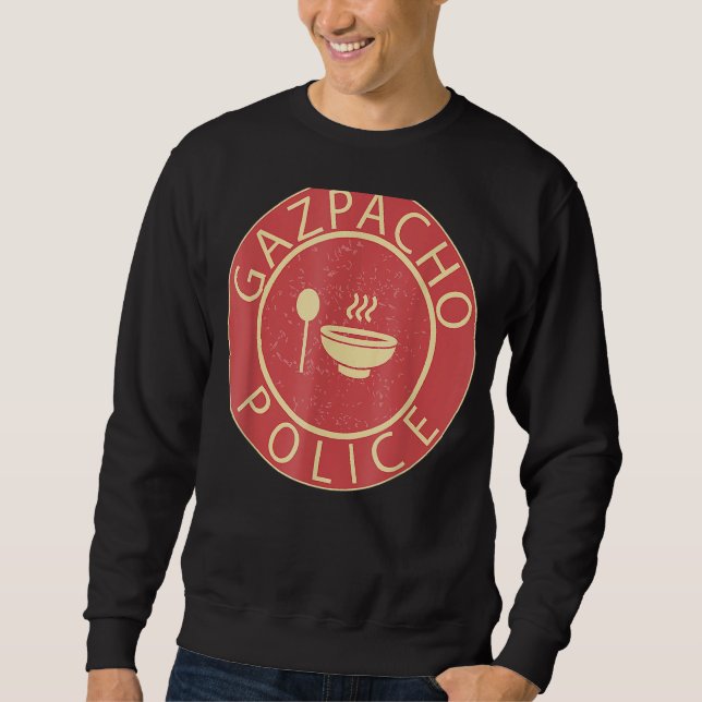 Sweatshirt Gazpacho Police Raisonnable Raisin Vert Gazpacho m (Devant)