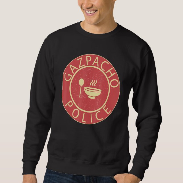 Sweatshirt Gazpacho Police Raisonnable Raisin Vert Gazpacho m (Devant)