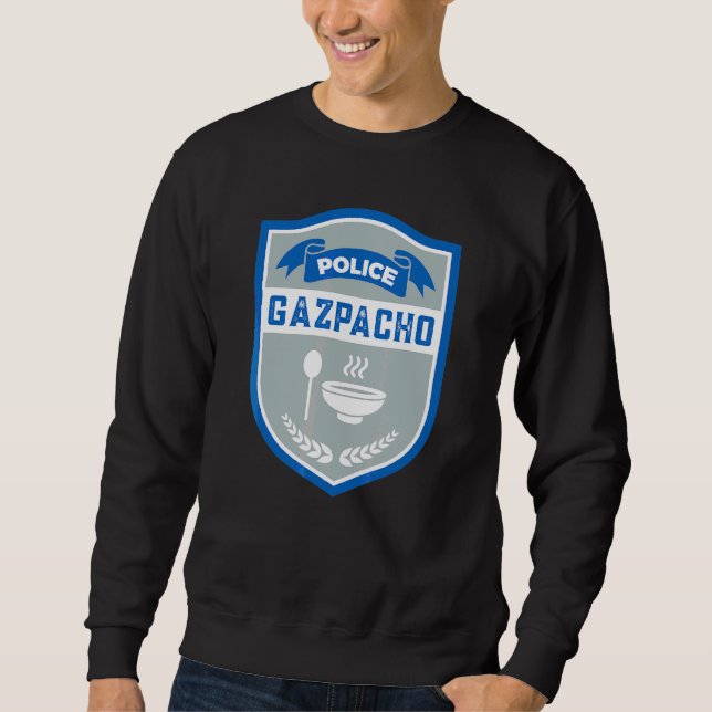 Sweatshirt Gazpacho Police Raisonnable Raisin Vert Gazpacho m (Devant)