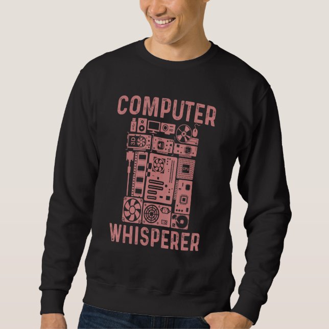 Sweatshirt Geek informatique Tech Hommes Nerd Cool Femmes Sup (Devant)