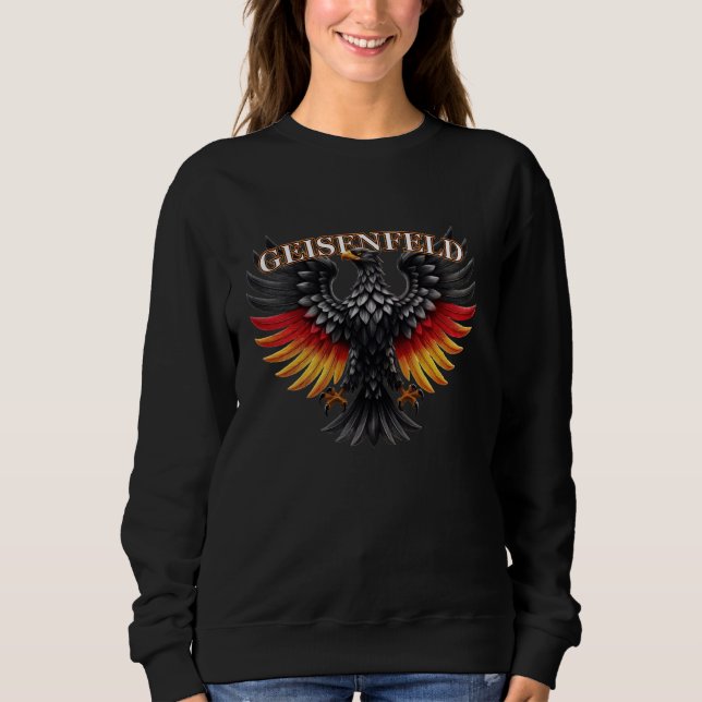 Sweatshirt Geisenfeld Deutsch Deutschland German Souvenir Art (Devant)