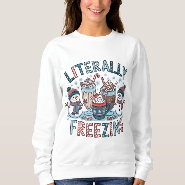 Sweatshirt Gel littéral (Devant)