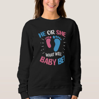 Sweatshirt Gender Reveal for a Gender Reveal Mom or Dad to be