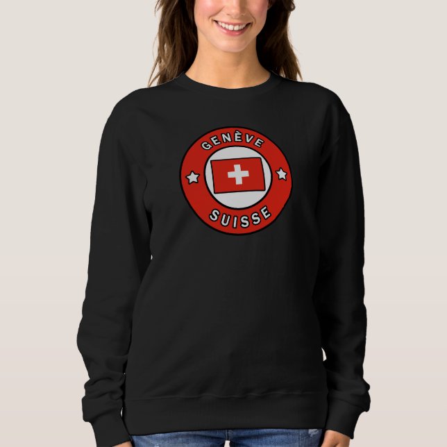 Sweatshirt Genève Suisse (Devant)