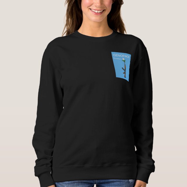 Sweatshirt GENOPACE La poussée pour la paix (Devant)