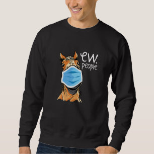 Sweatshirt Gens de merde Amoureux des chevaux Équitation Ferm