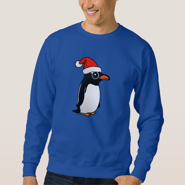 Sweatshirt Gentoo Penguin Père Noël (Devant)