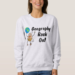 Sweatshirt Géographie Rock On