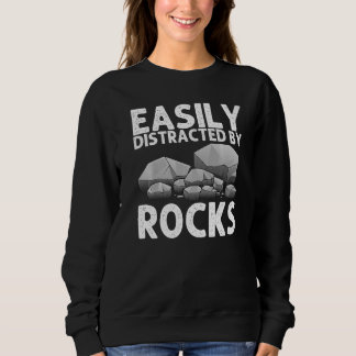 Sweatshirt Géologie pour hommes femmes collectionneur de roch