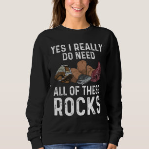 Sweatshirt Géologie Scientifiques de la Terre Géologues Minér
