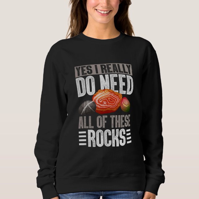 Sweatshirt Geology Earth Scientists Geologists Mineral Collec (Devant)