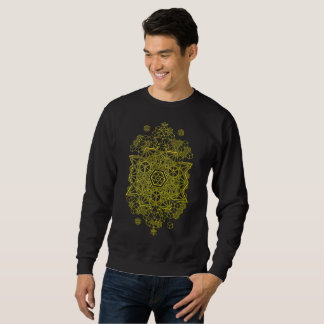 Sweatshirt Géométrie sacrée Merkabah géométrique 64 Tetrahedr