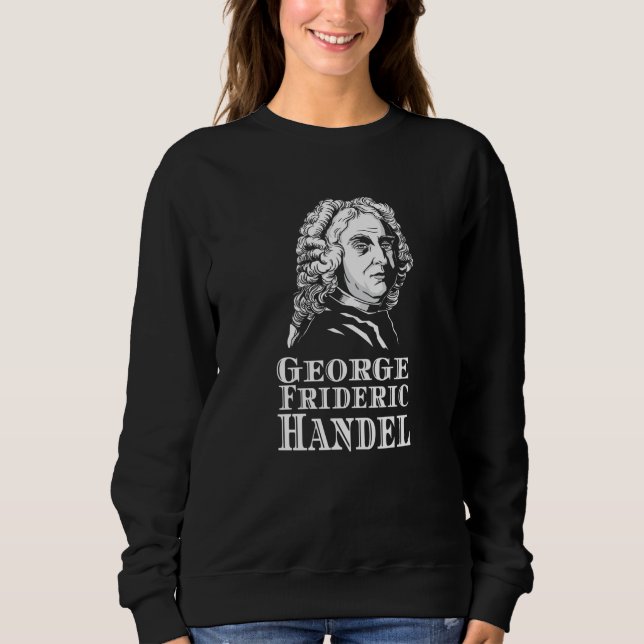 Sweatshirt George Frideric Handel Portrait (Devant)