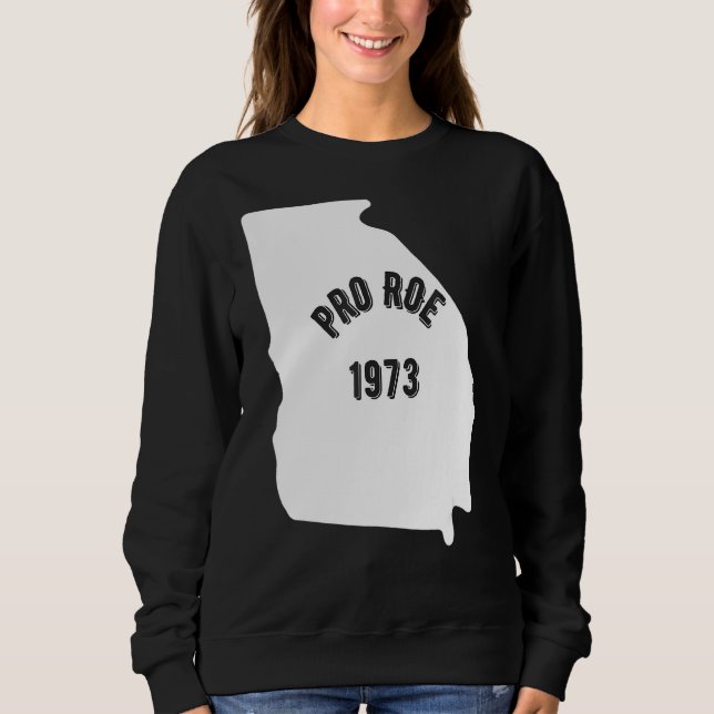 Sweatshirt Géorgie Pro Roe 1973 (Devant)