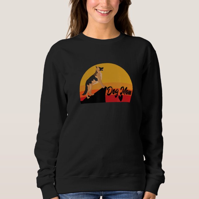 Sweatshirt German Shepherd GSD Dog  Mom Dad Pet Cute  Puppy 3 (Devant)