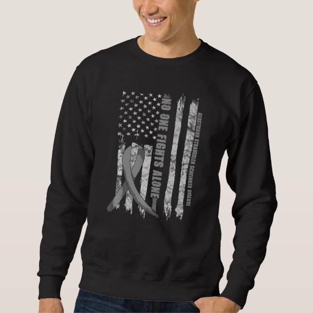 Sweatshirt Gerstmann Straussler Scheinker Maladie Usa Amériqu (Devant)