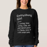 Sweatshirt GETTYSBURG GIRL PA PENNSYLVANIA Funny City Home Ro<br><div class="desc">GETTYSBURG GIRL PA PENNSYLVANIA Funny City Accueil Racines Sweatshirt cadeau.</div>