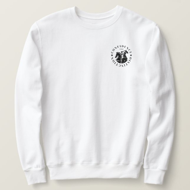 Sweatshirt GEUEE Série Chevalier Vintage (Design devant)