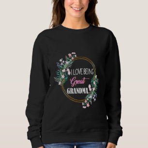Sweatshirt GG Love Être Gi Grand Grand-Mère