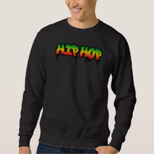 Sweatshirt Ghetto Blaster Radio Hip hop Danse Melanin Rap Rad