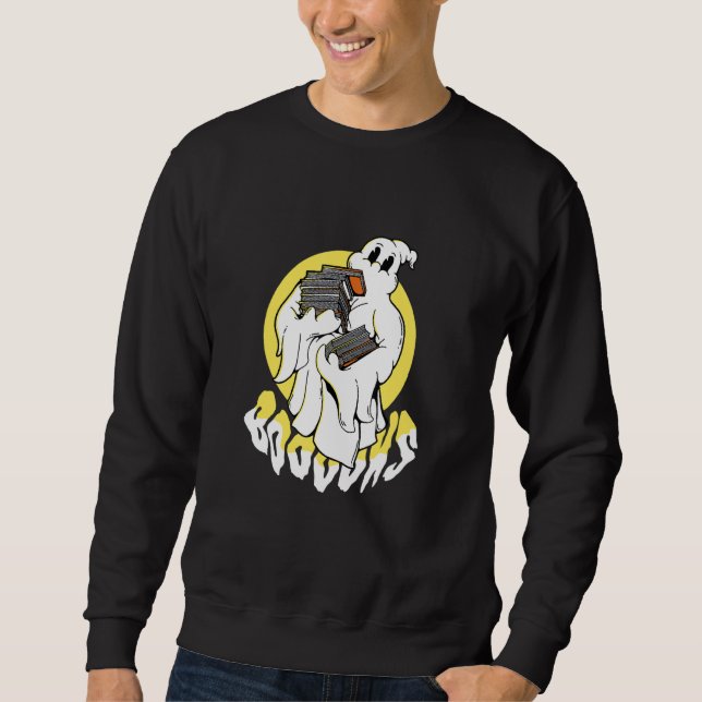 Sweatshirt Ghost de livres (Devant)