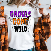 Ghouls est devenu sauvage Halloween moderne