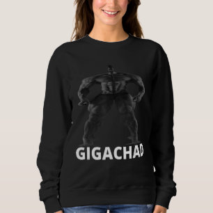 Sweatshirt Gigachad Moyenne Sigma Homme Grindset Mème 14