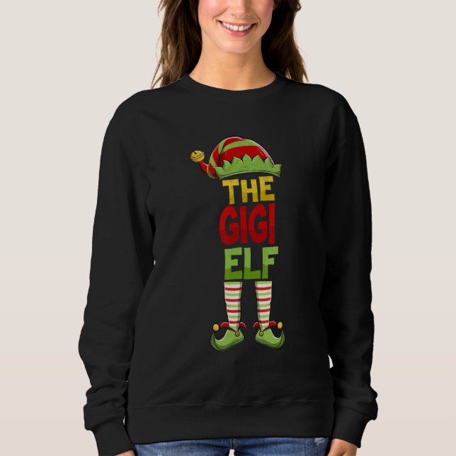 Sweatshirt Gigi ELF Family Matching Group Christmas Pajamas (Devant)