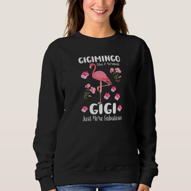 Sweatshirt Gigimingo pour femmes comme un Gigi normal mais pl (Devant)