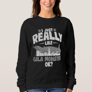 Sweatshirt Gila Monster Funny Animaux Mexicains Lizard