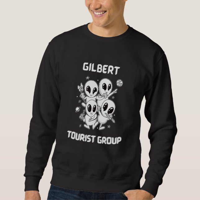 Sweatshirt Gilbert Native Pride Alien Funny State Tourist Spa (Devant)