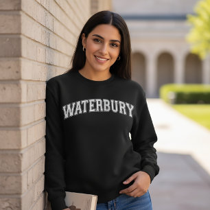 Sweatshirt Gilet de style universitaire WATERBURY America Col