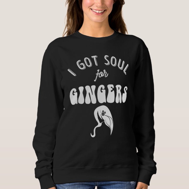 Sweatshirt Ginger Redhead Fraise Blonde Guards Flirt Gag 1 (Devant)