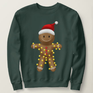 Sweatshirt Gingerbread Man Oh Snap Christmas Cookie Costume